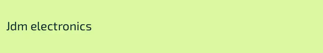 Jdm electronics 